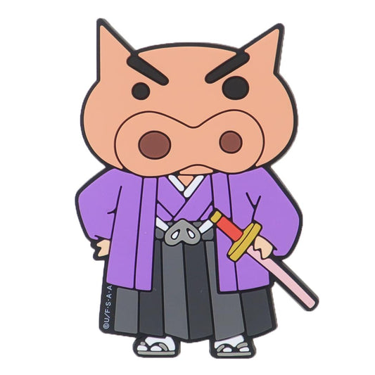 クレヨンしんちゃん 磁石 ラバーマグネット 日本アートシリーズ ぶりぶりざえもん エスケイジャパン かわいい アニメキャラクター グッズ メール便可 シネマコレクション