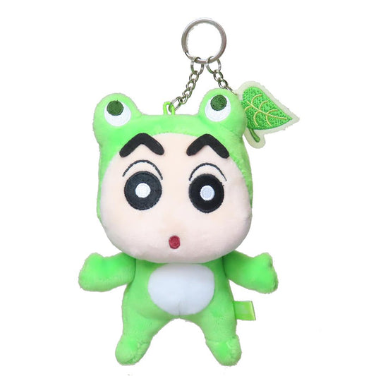 クレヨンしんちゃん マスコット ぬいぐるみキーリング かえる なりきりアニマル エスケイジャパン プレゼント アニメキャラクター グッズ シネマコレクション