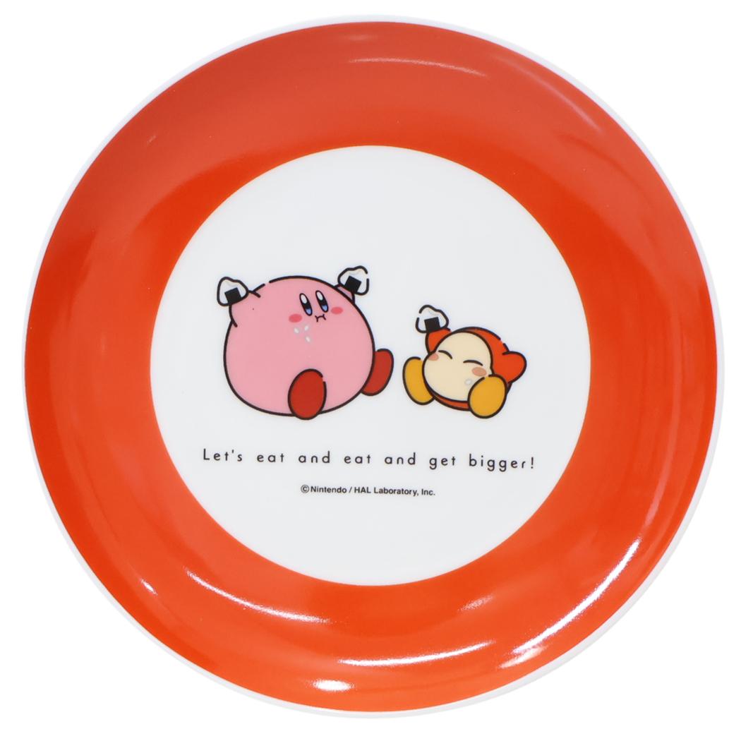 星のカービィ 中皿 プレート いただきまーす！（まんぷく） play with ワドルディ エスケイジャパン ギフト 食器 キャラクター グッズ シネマコレクション