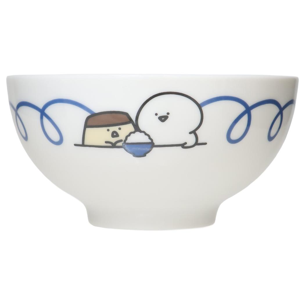 お文具といっしょ 茶碗 おちゃわん ごはん エスケイジャパン ライスボウル 食器 キャラクター グッズ シネマコレクション