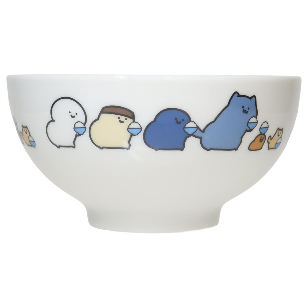 お文具といっしょ 茶碗 おちゃわん 集合 エスケイジャパン ライスボウル 食器 キャラクター グッズ シネマコレクション