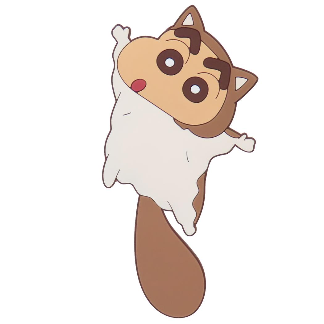 クレヨンしんちゃん 磁石 ラバーマグネットフック むささび エスケイジャパン かわいい アニメキャラクター グッズ メール便可 シネマコレクション