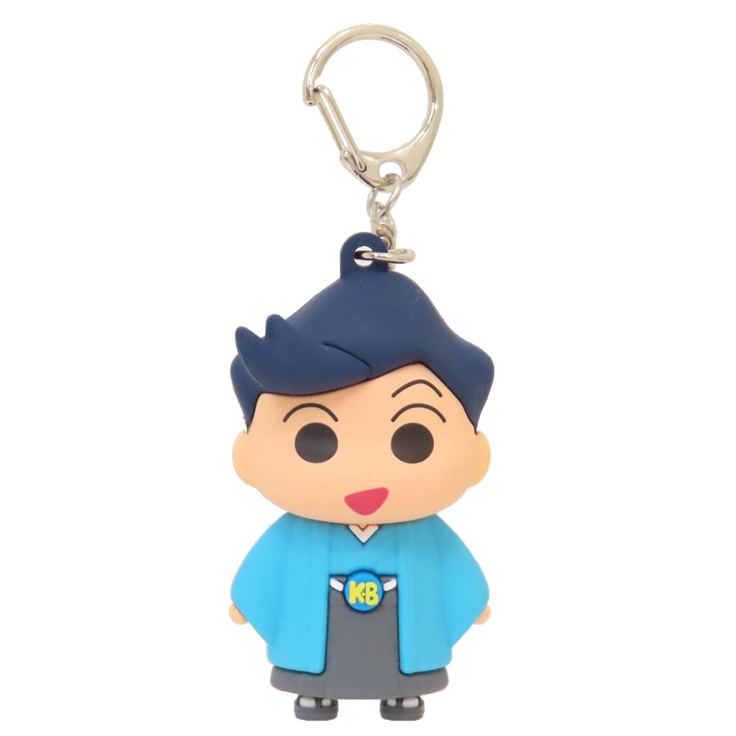 クレヨンしんちゃん キーリング 立体ラバーキーホルダー 風間くん エスケイジャパン プレゼント アニメキャラクター グッズ シネマコレクション