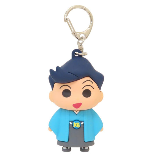 クレヨンしんちゃん キーリング 立体ラバーキーホルダー 風間くん エスケイジャパン プレゼント アニメキャラクター グッズ シネマコレクション