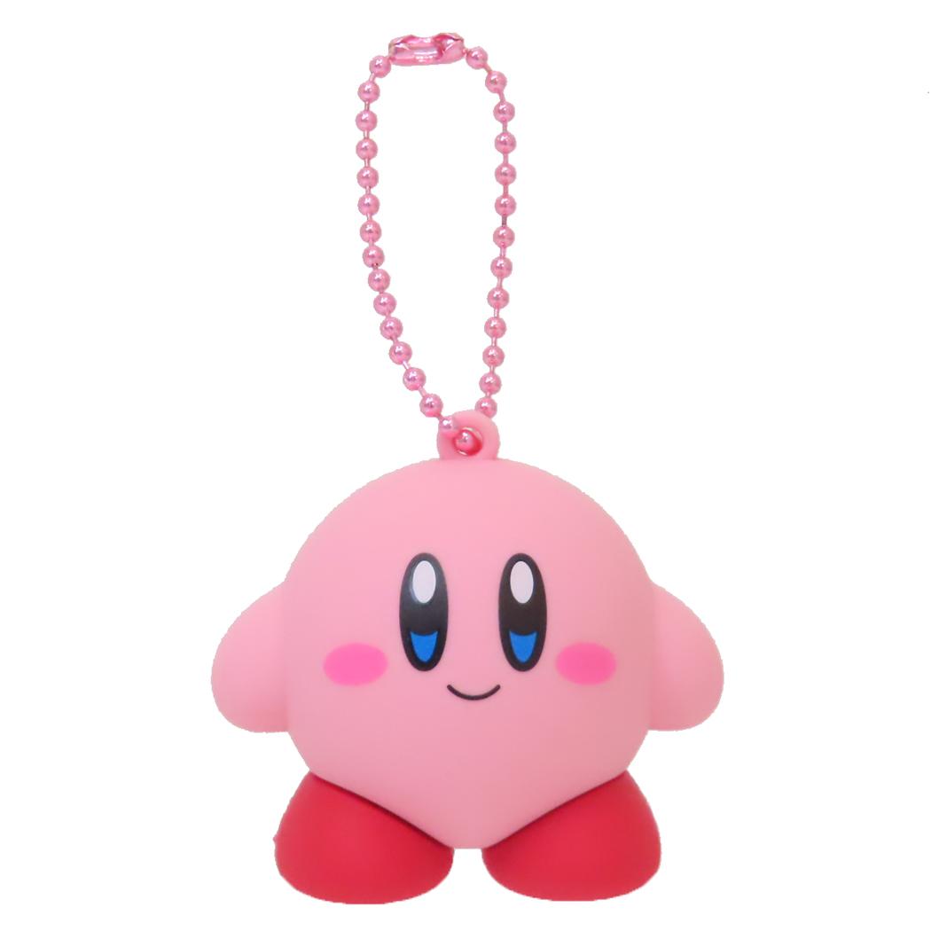 星のカービィ ボールチェーンキーホルダー ぷっくりラバーマスコット にっこり エスケイジャパン プレゼント キャラクター グッズ シネマコレクション