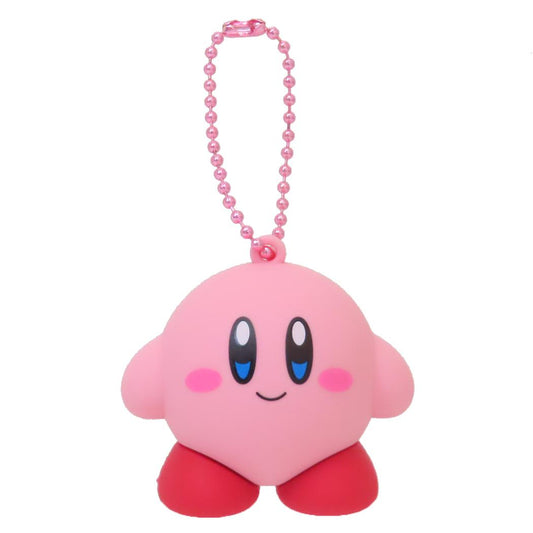 星のカービィ ボールチェーンキーホルダー ぷっくりラバーマスコット にっこり エスケイジャパン プレゼント キャラクター グッズ シネマコレクション