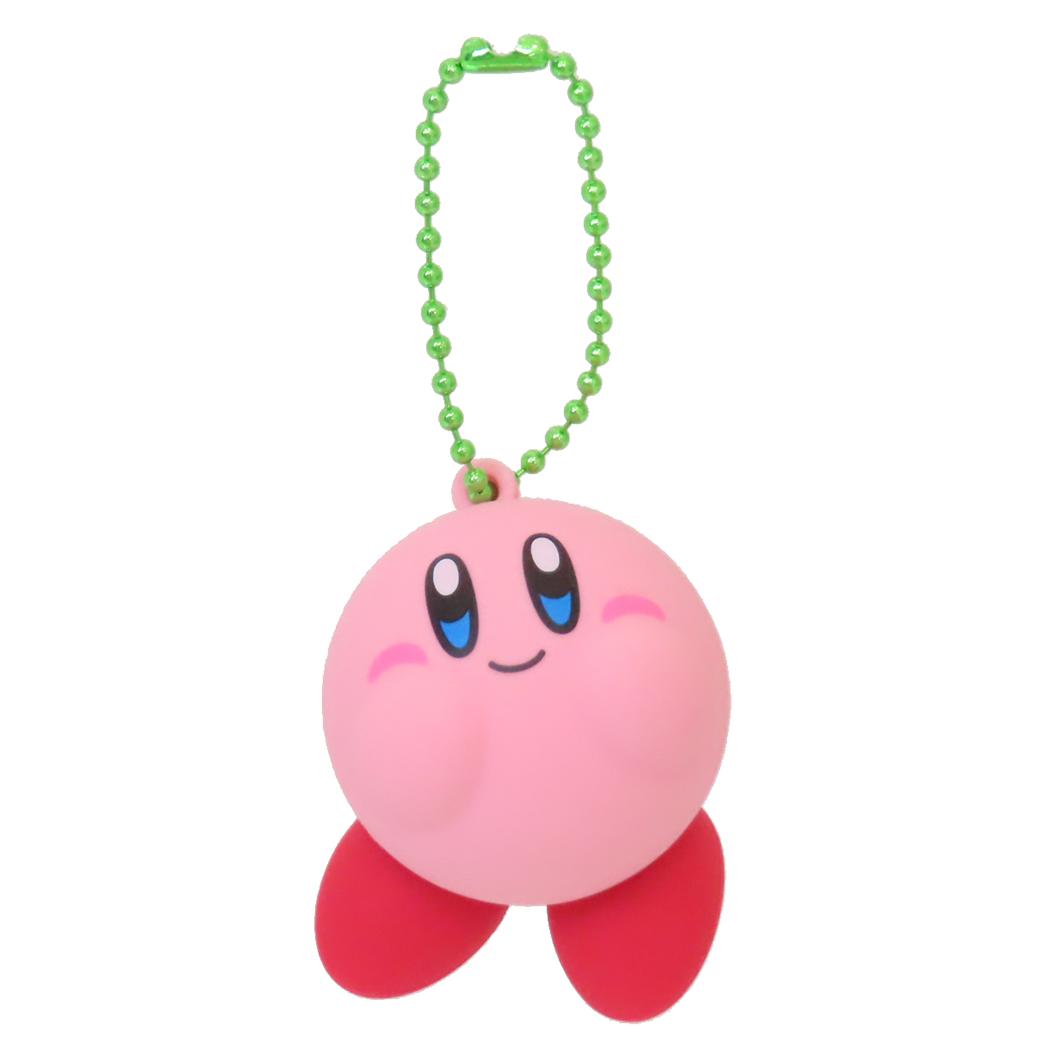 星のカービィ ボールチェーンキーホルダー ぷっくりラバーマスコット おすまし エスケイジャパン プレゼント キャラクター グッズ シネマコレクション