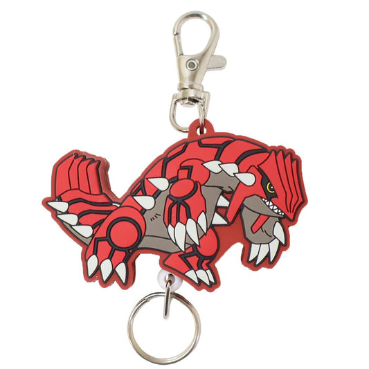 ポケットモンスター キーリング ラバーリールキーホルダー グラードン ポケモン エスケイジャパン 鍵ホルダー キャラクター グッズ メール便可 シネマコレクション