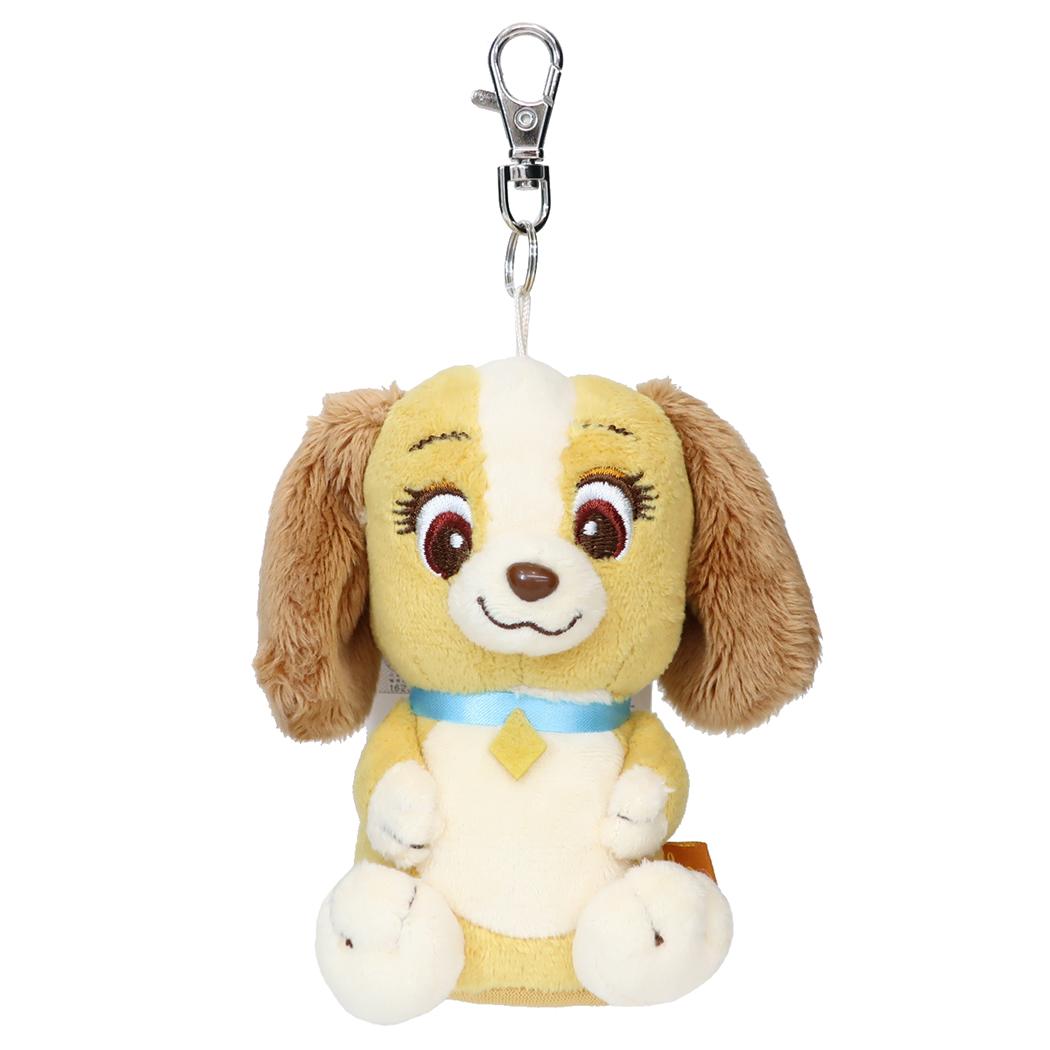 わんわん物語 リール式キーケース ぬいぐるみリールキーカバー レディ ディズニー エスケイジャパン 鍵カバー キャラクター グッズ シネマコレクション