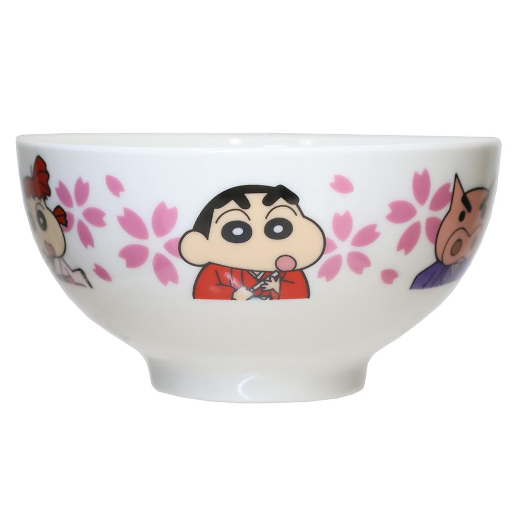 クレヨンしんちゃん ライスボール お茶碗 桜 エスケイジャパン ギフト 食器 アニメキャラクター グッズ シネマコレクション