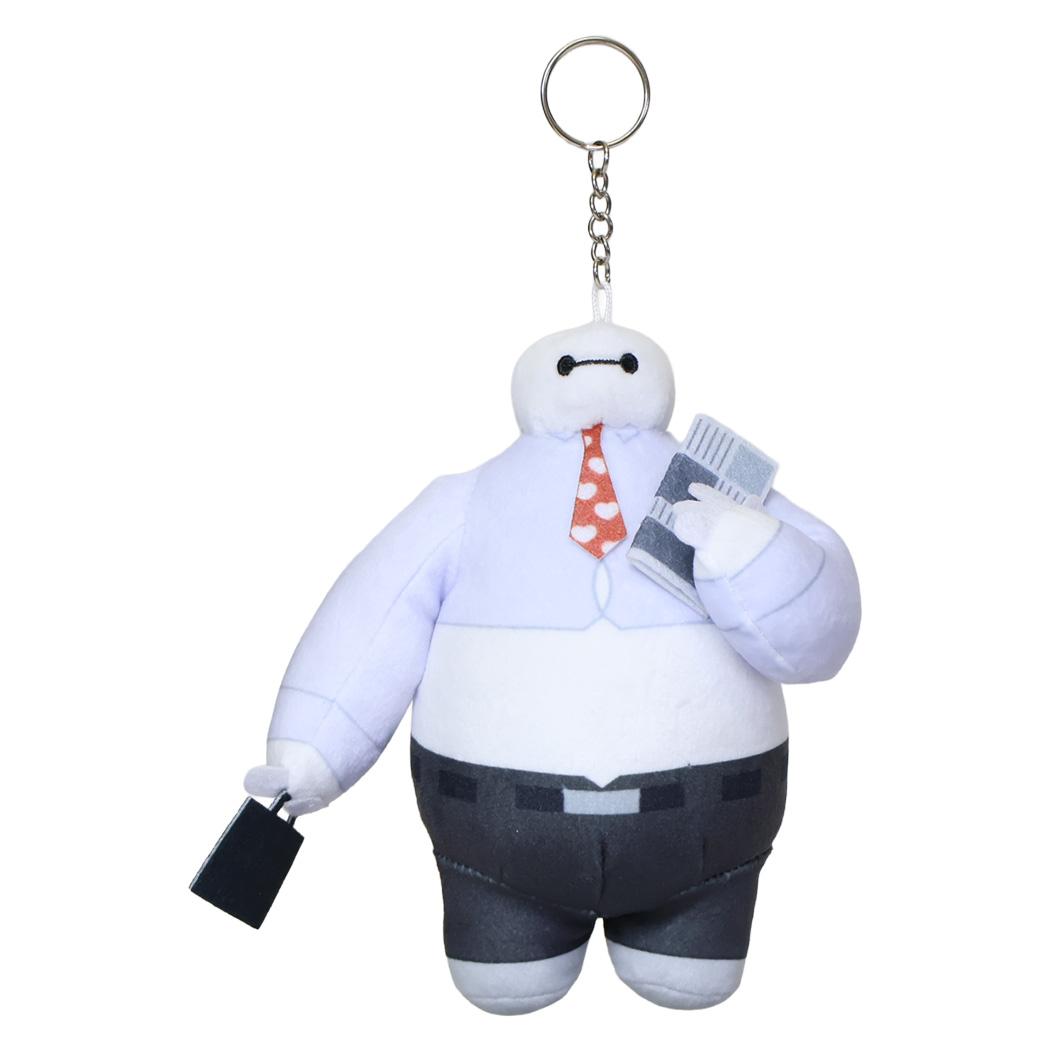 ベイマックス マスコット ぬいぐるみキーリング コスチューム サラリーマン ディズニー エスケイジャパン ミニぬいぐるみ キャラクター グッズ シネマコレクション