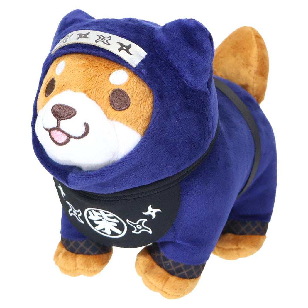 忠犬もちしば プラッシュドール ぬいぐるみS おかか忍者 いぬ エスケイジャパン プレゼント キャラクター グッズ シネマコレクション
