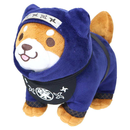 忠犬もちしば プラッシュドール ぬいぐるみS おかか忍者 いぬ エスケイジャパン プレゼント キャラクター グッズ シネマコレクション