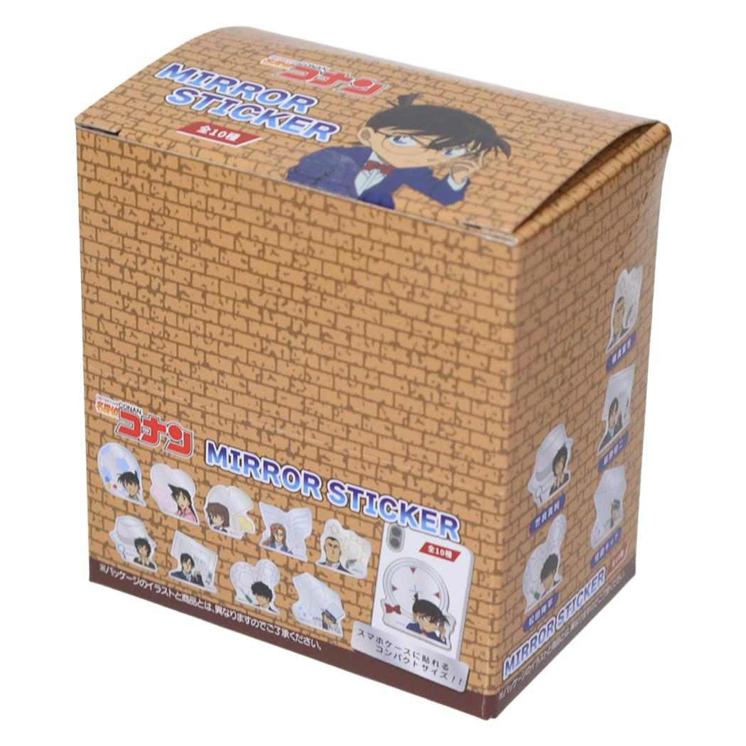 名探偵コナン 鏡 ミラーステッカー 全10種10個入セット 少年サンデー エスケイジャパン コレクション雑貨 まとめ買い アニメキャラクター グッズ シネマコレクション