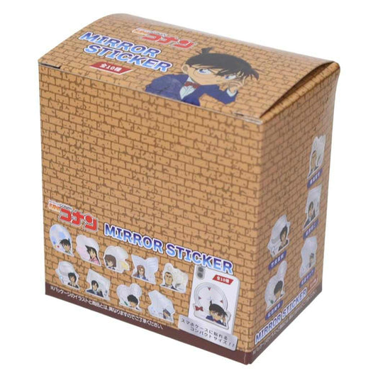 名探偵コナン 鏡 ミラーステッカー 全10種10個入セット 少年サンデー エスケイジャパン コレクション雑貨 まとめ買い アニメキャラクター グッズ シネマコレクション