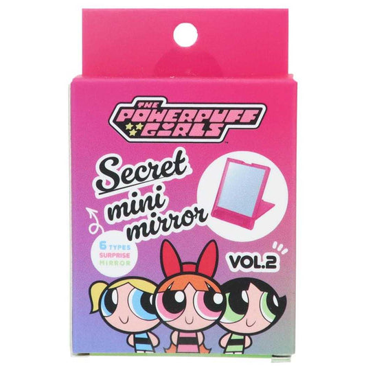 パワーパフガールズ 手鏡 シークレットミニミラー vol.2 全6種の内どれか1個 エスケイジャパン コレクション雑貨 キャラクター グッズ メール便可 シネマコレクション