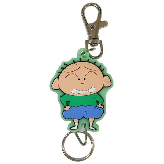 クレヨンしんちゃん キーリング ラバーリールキーホルダー ベイビーマサオくん エスケイジャパン 鍵ホルダー アニメキャラクター グッズ メール便可 シネマコレクション