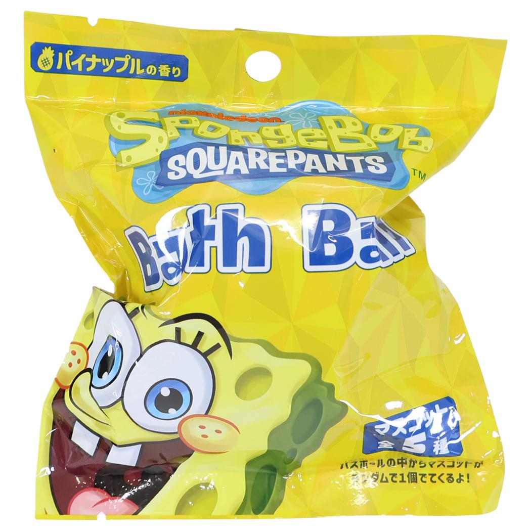 スポンジボブ 入浴剤 バスボール 全5種の内どれか1個 単品 エスケイジャパン