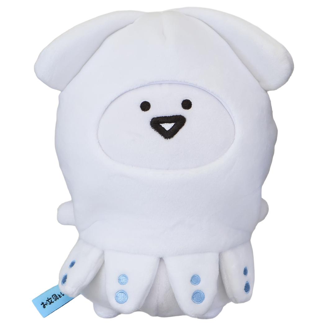 お文具といっしょ ぬいぐるみ ぬいぐる身 イカ エスケイジャパン