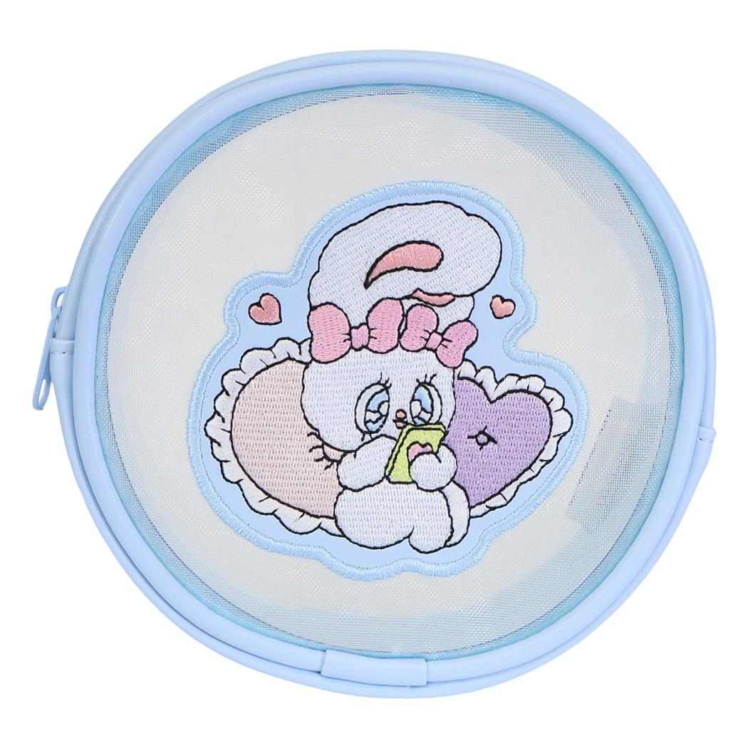 エスターバニー コスメポーチ メッシュポーチ クリームバニー Esther Bunny エスケイジャパン