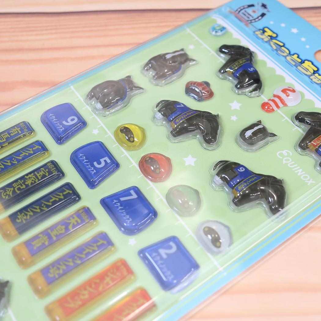 サラブレッドコレクション シールシート ぷくっとちゅるるんシール イクイノックス エスケイジャパン