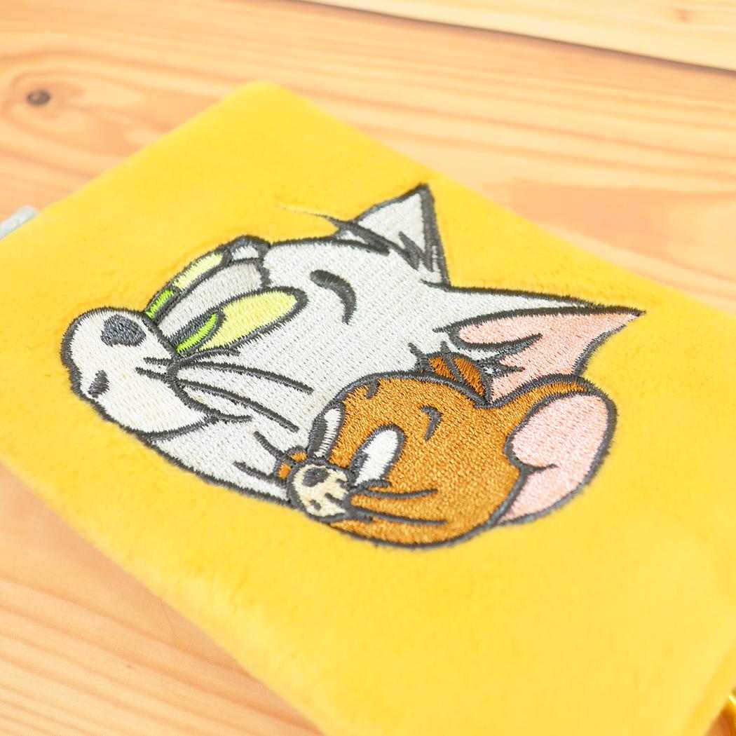 トム＆ジェリー 定期入れ スクエアパスケース イエロー ワーナーブラザース エスケイジャパン
