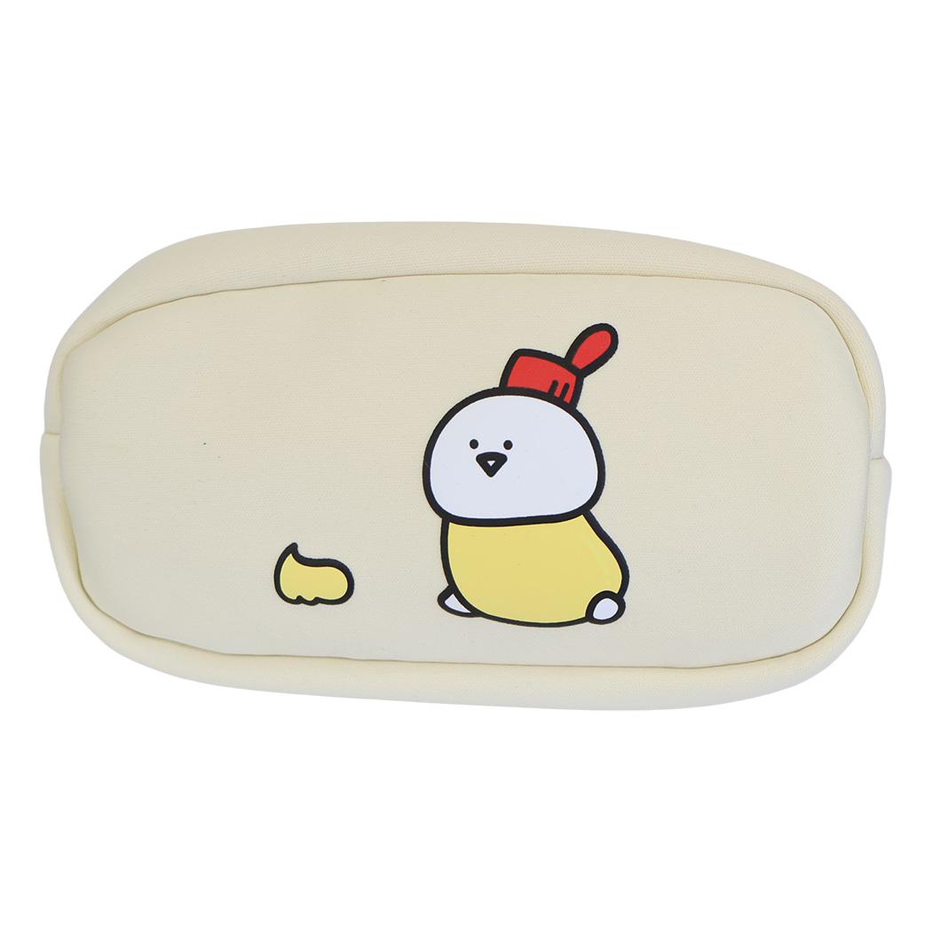 お文具といっしょ ペンケース ぷっくりペンポーチ マヨ文具 エスケイジャパン