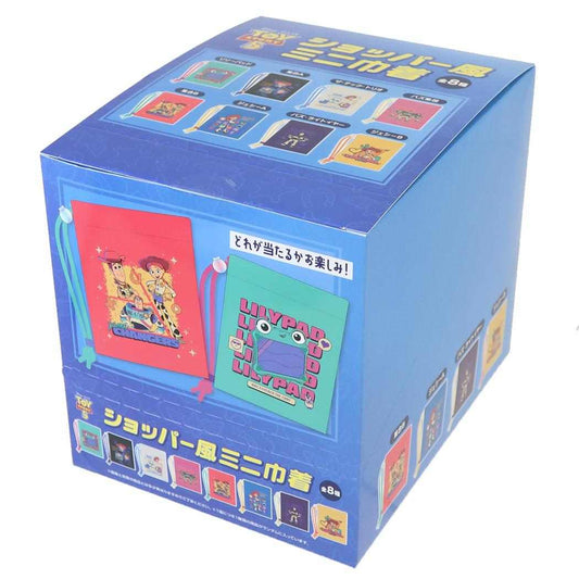 トイストーリー5 巾着袋 ショッパー風ミニ巾着 全8種 8個入セット BOX ディズニー エスケイジャパン