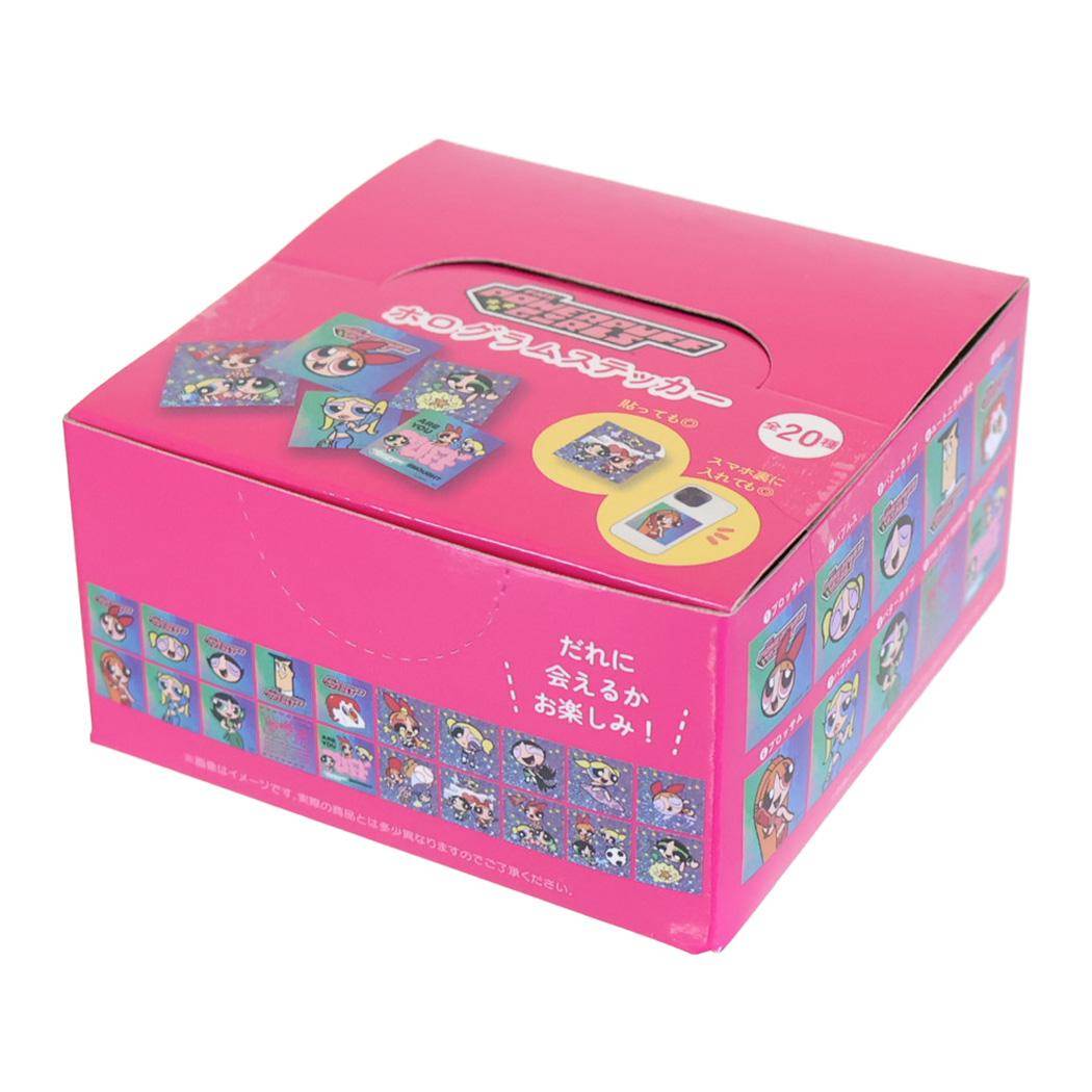 パワーパフガールズ ダイカットシール ホログラムステッカー 全20種 ランダム販売 BOX エスケイジャパン