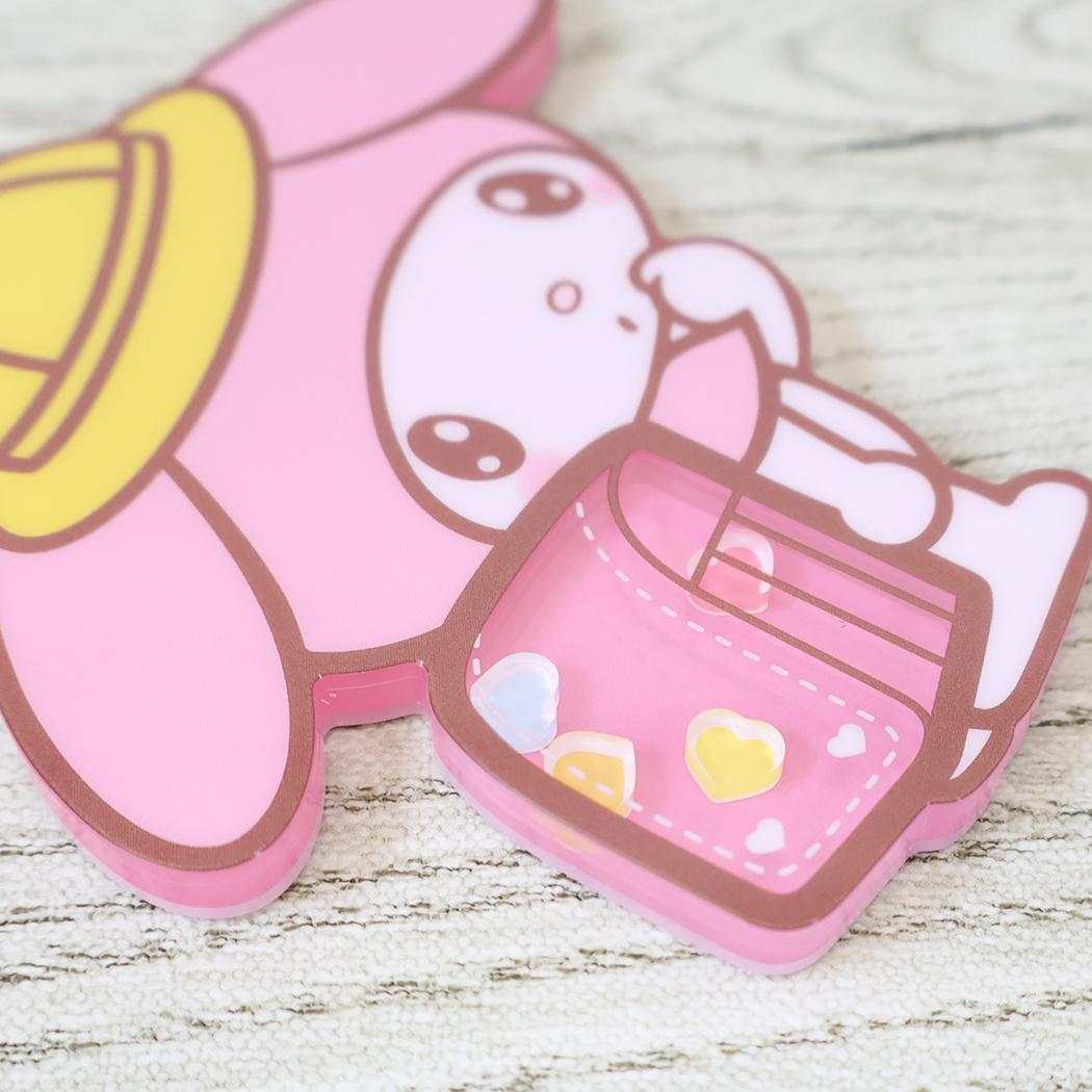 サンリオキャラクターズ キーリング シャカシャカアクリルキーホルダー マイメロディ Sanrio