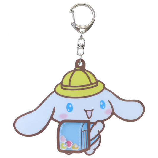 サンリオキャラクターズ キーリング シャカシャカアクリルキーホルダー シナモロール Sanrio
