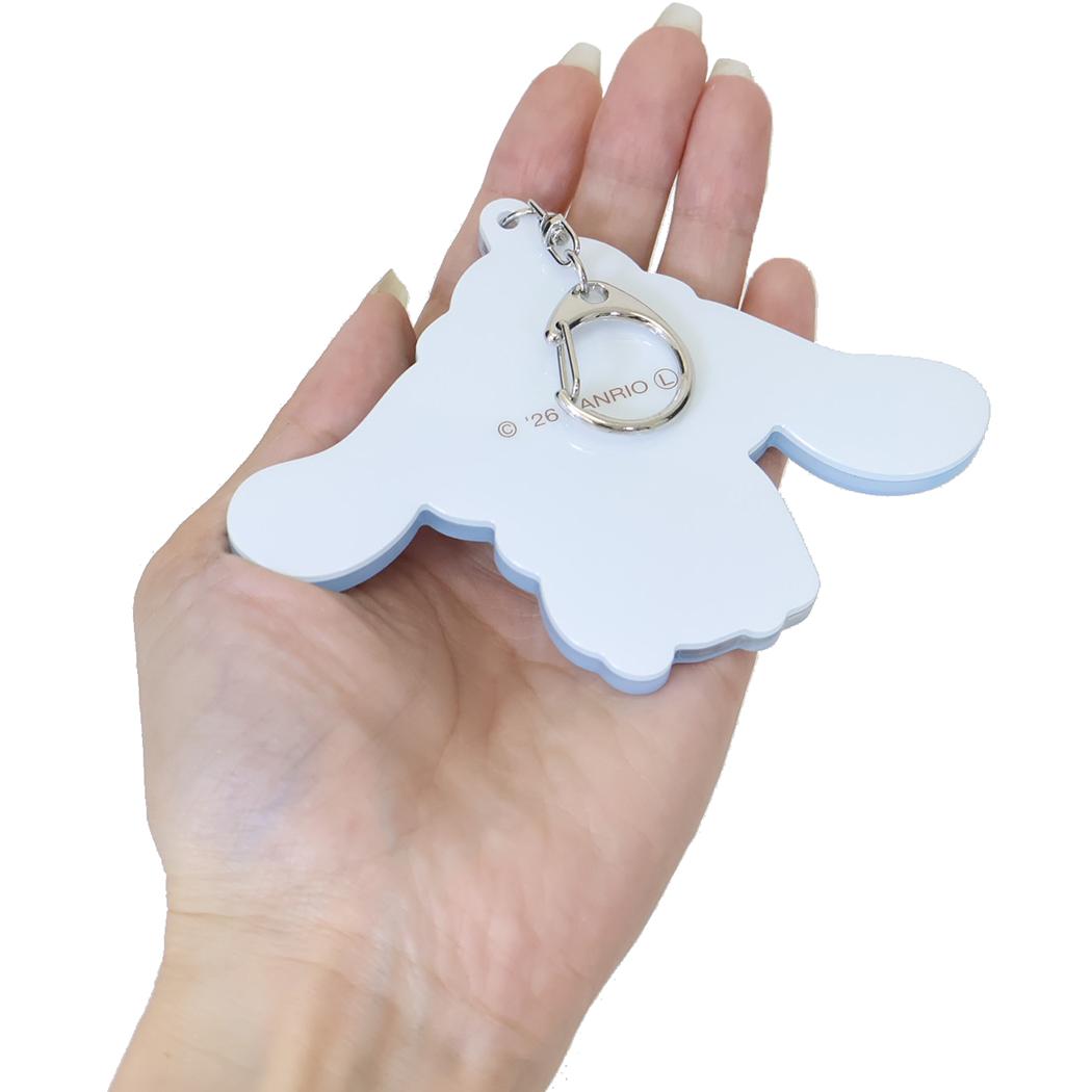 サンリオキャラクターズ キーリング シャカシャカアクリルキーホルダー シナモロール Sanrio