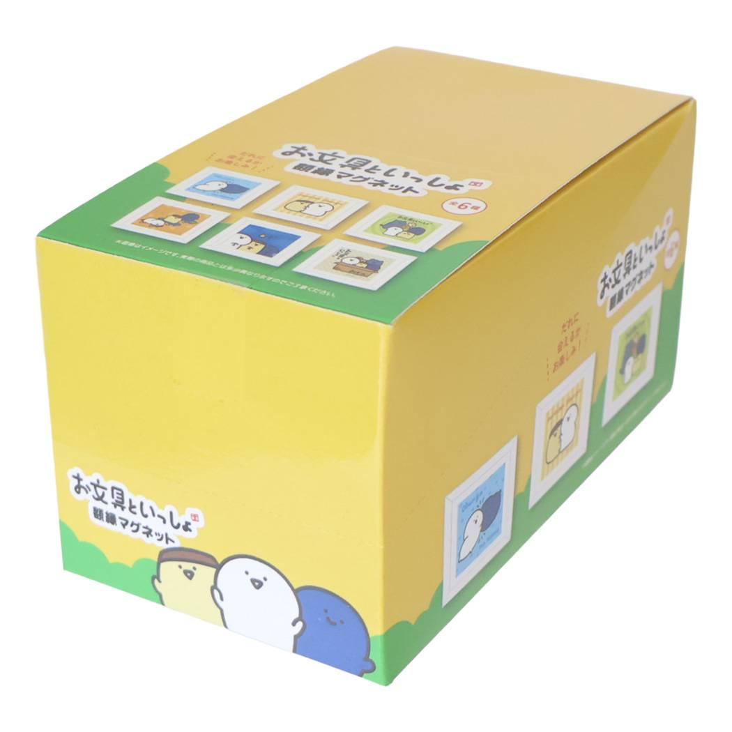お文具といっしょ 磁石 額縁マグネット 全6種 BOX 12個入セット