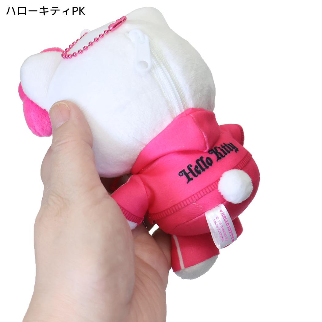 サンリオキャラクターズ キーホルダー マスコットポーチ ハートサングラス ハローキティ PK Sanrio