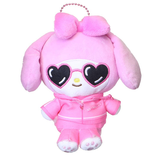 サンリオキャラクターズ キーホルダー マスコットポーチ ハートサングラス マイメロディ Sanrio