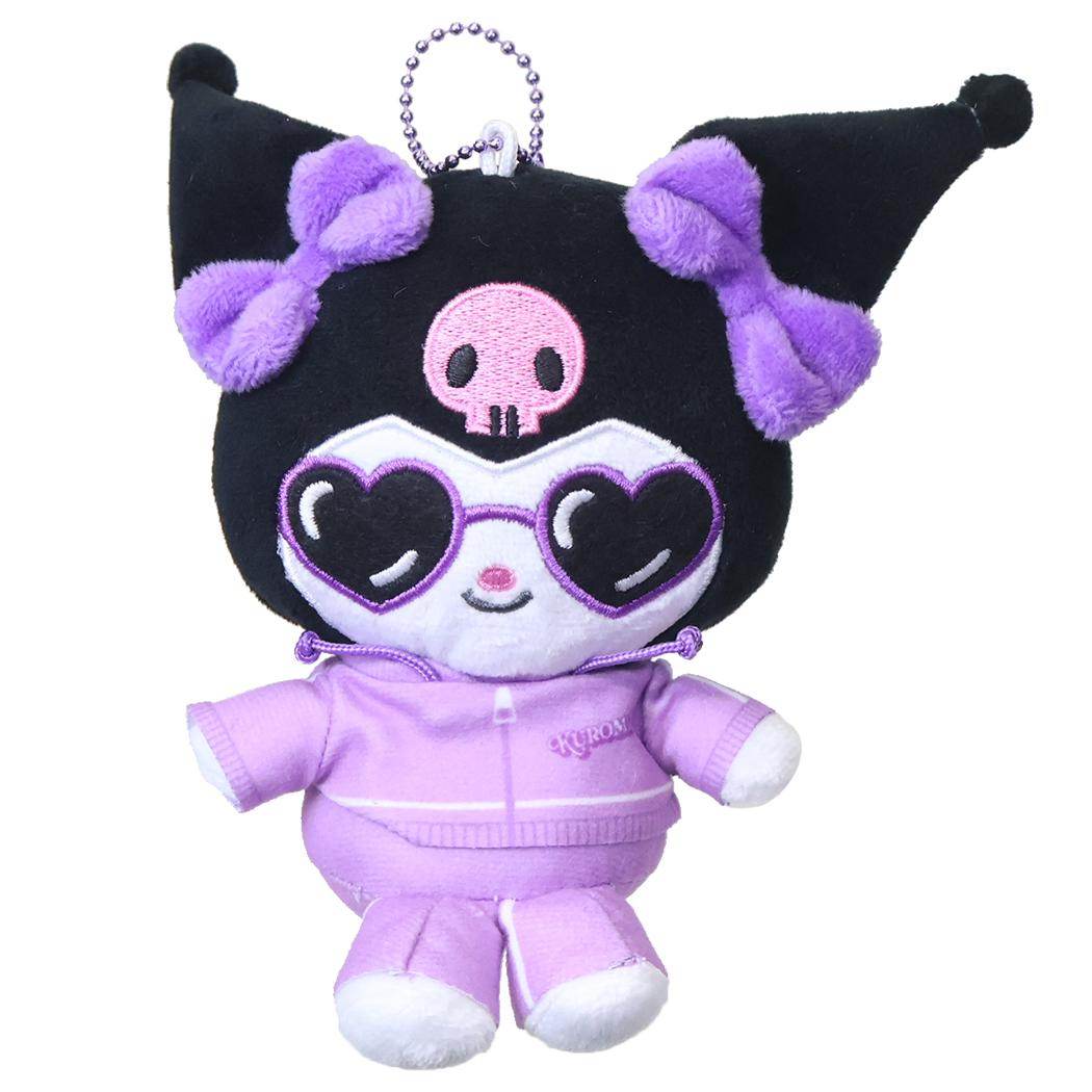サンリオキャラクターズ キーホルダー マスコットポーチ ハートサングラス クロミ Sanrio
