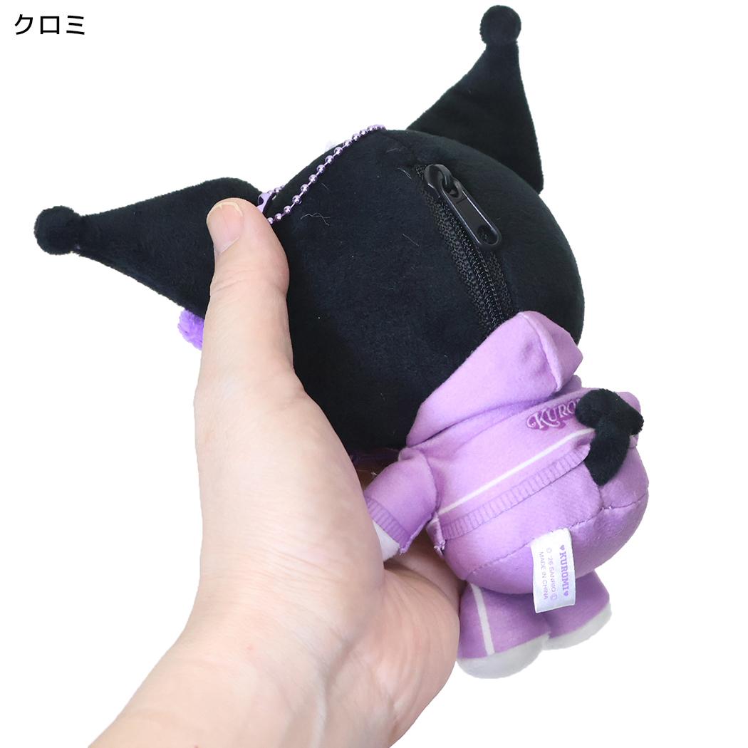 サンリオキャラクターズ キーホルダー マスコットポーチ ハートサングラス クロミ Sanrio