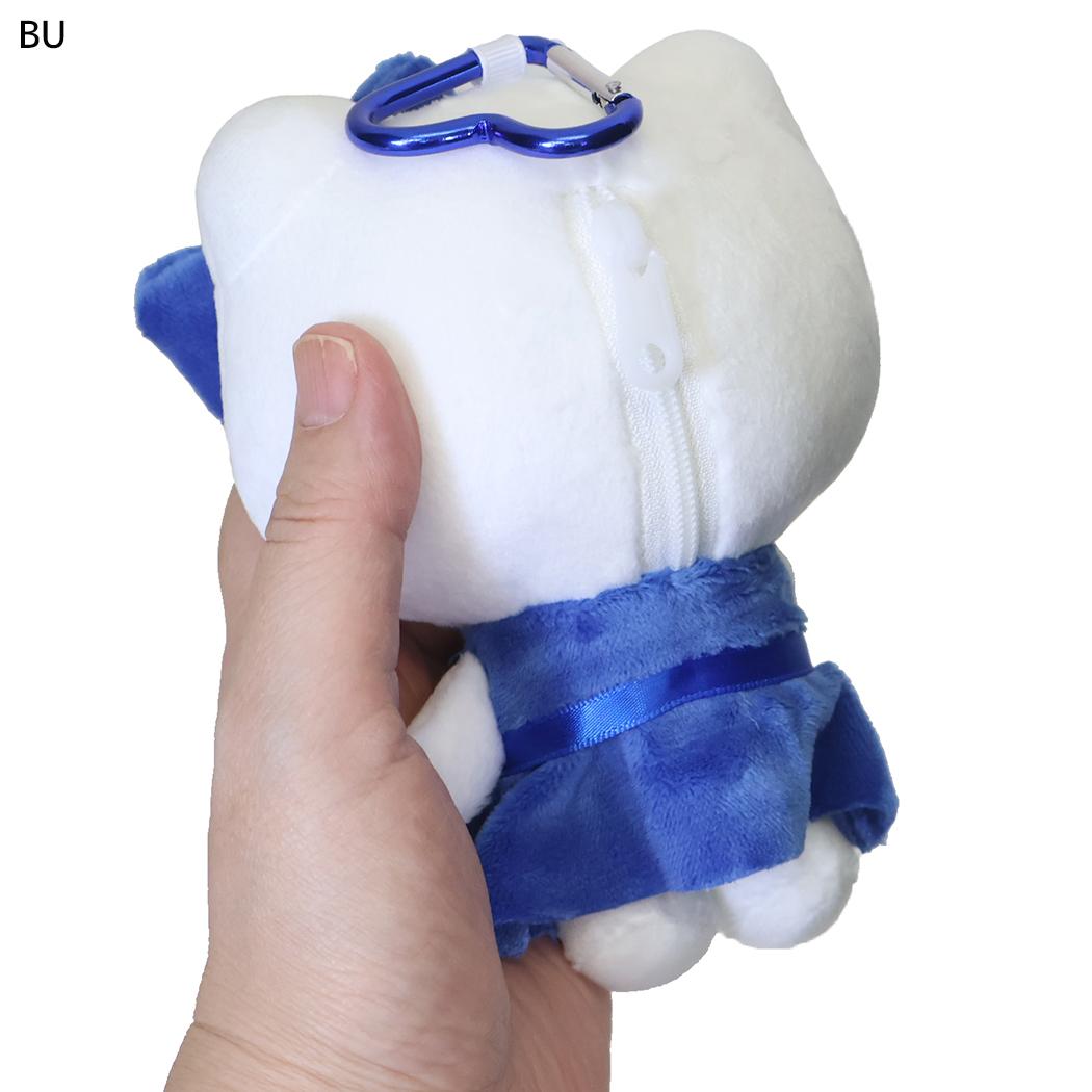 ハローキティ キーホルダー ぬいぐるみマスコットポーチ BU サンリオ