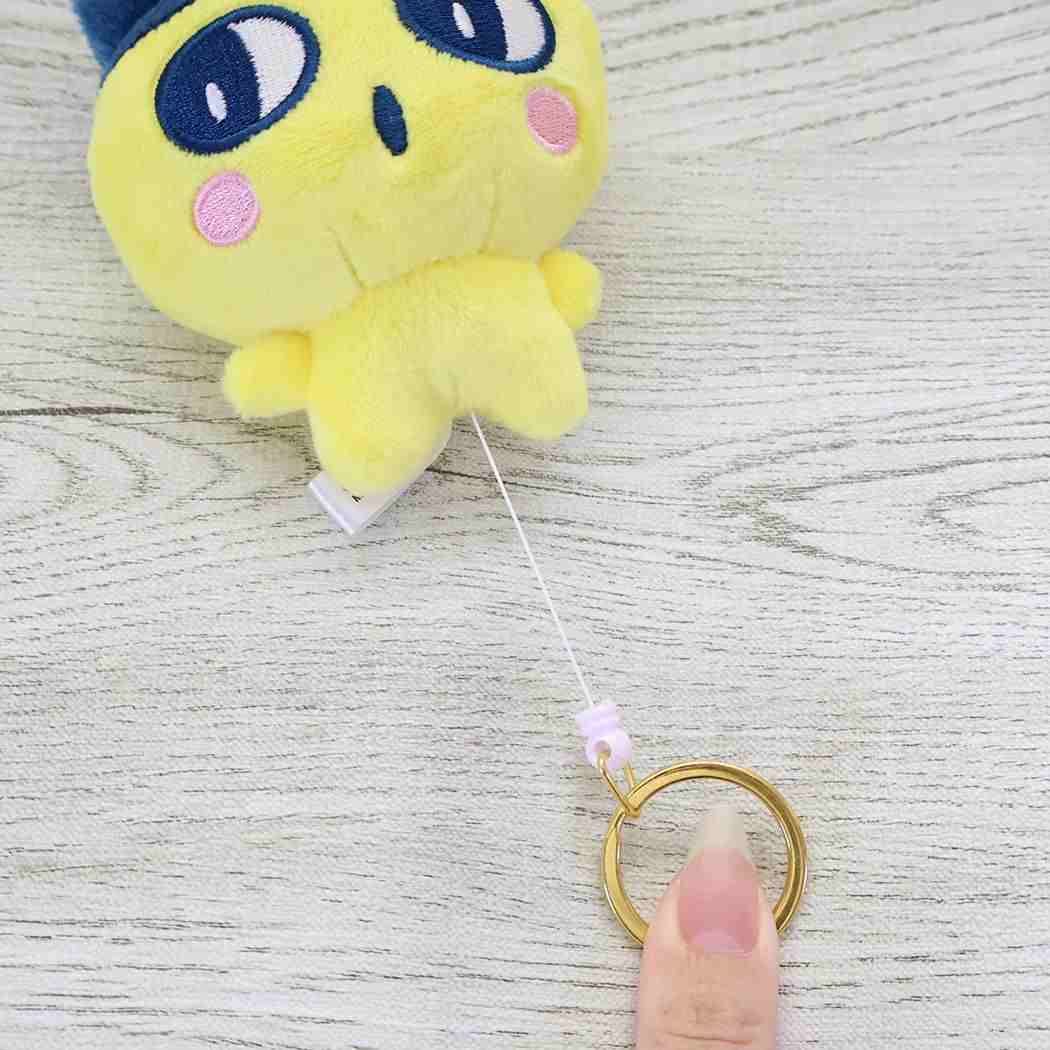 たまごっち キーリング リール付きマスコット まめっち バンダイ