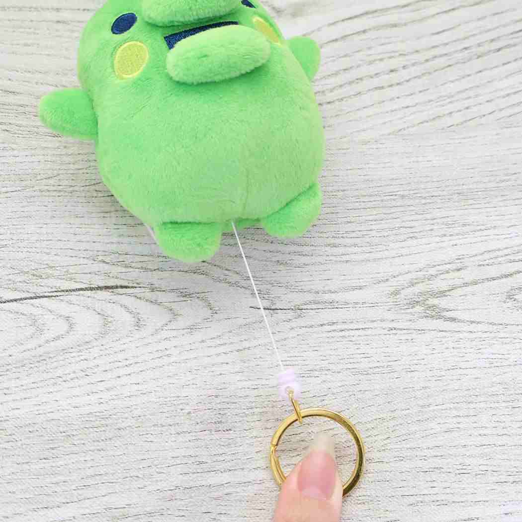 たまごっち キーリング リール付きマスコット くちぱっち バンダイ