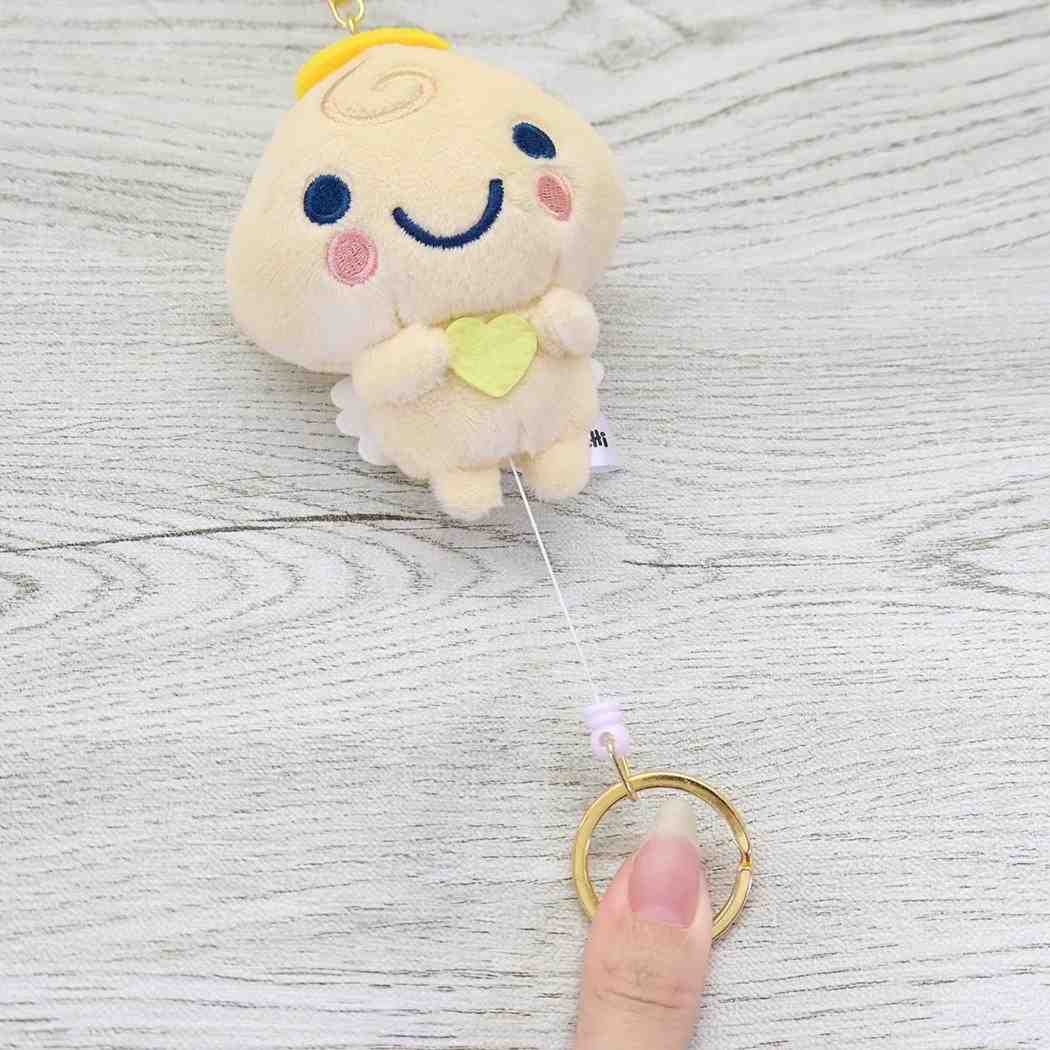 たまごっち キーリング リール付きマスコット くりてん バンダイ