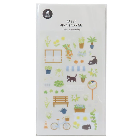 シールシート スワテリエステッカー a green alley S＆C デコレーション DECOシール かわいい グッズ メール便可 シネマコレクション