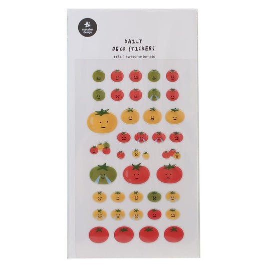 シールシート スワテリエステッカー awesome tomatoe S＆C デコレーション DECOシール かわいい グッズ メール便可 シネマコレクション