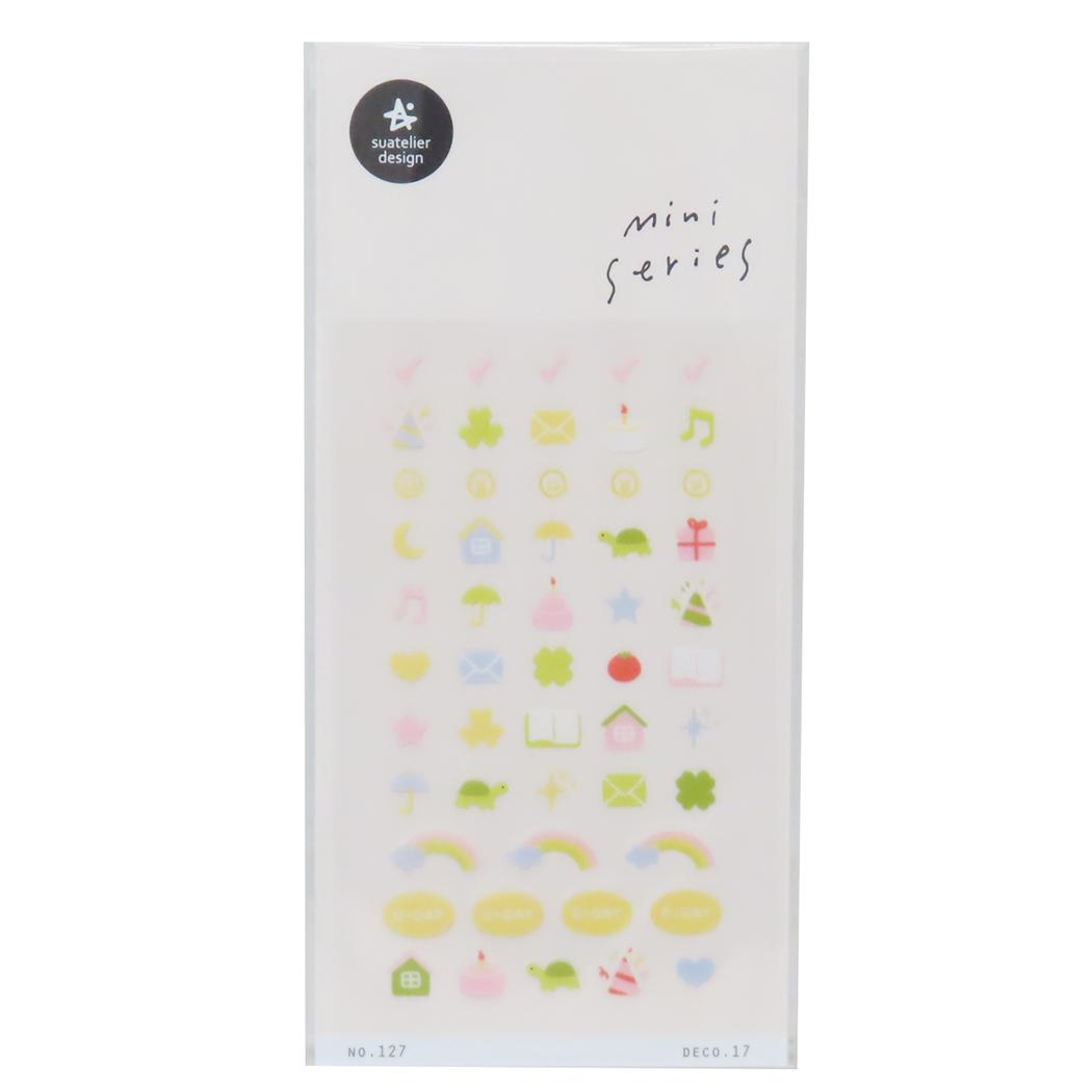 スワテリエ シールシート スワテリエミニステッカー deco 17 S＆C デコレーション DECOシール かわいい グッズ メール便可 シネマコレクション
