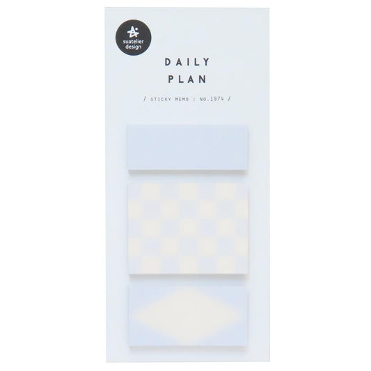 スワテリエ 付箋 ふせん daily plan 60 S＆C シンプル 文具 付せん かわいい グッズ メール便可 シネマコレクション