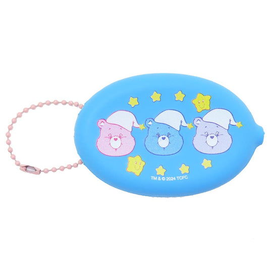 ケアベア 小銭入れ コインケース CB ブルー CareBears S＆C かわいい キャラクター グッズ メール便可 シネマコレクション