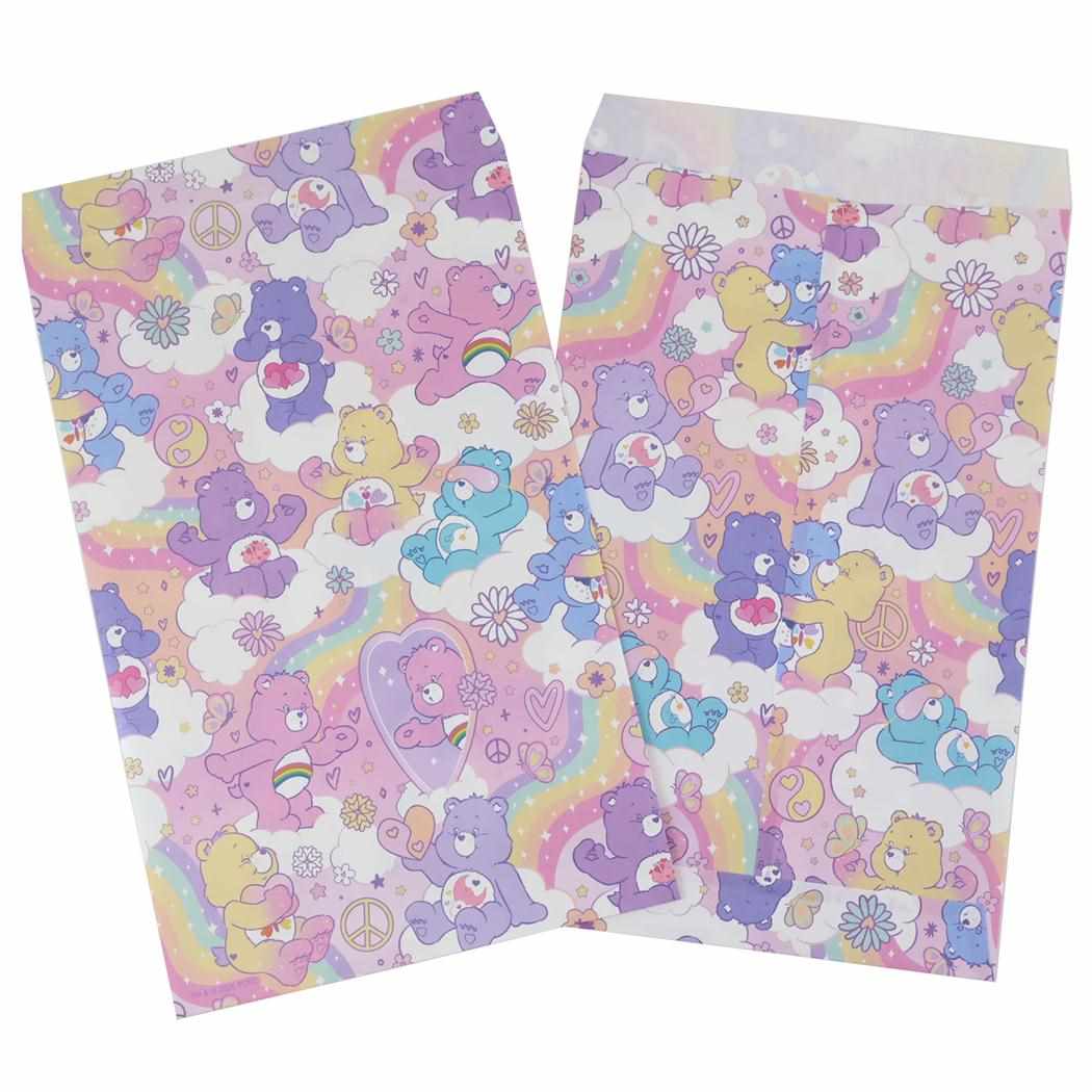 ケアベア ラッピング用品 ラッピング 平袋 8枚入り チラシ CareBears S＆C プレゼント キャラクター グッズ メール便可 シネマコレクション