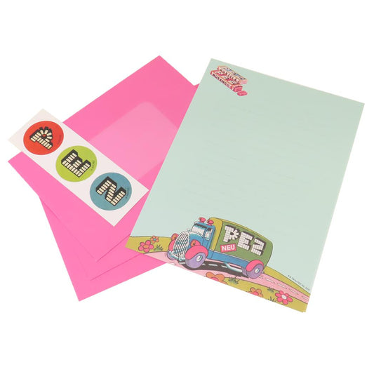 PEZ ペッツ 手紙セット レターセット PEZ ピンク S＆C 便箋＆封筒 キャラクター グッズ メール便可 シネマコレクション