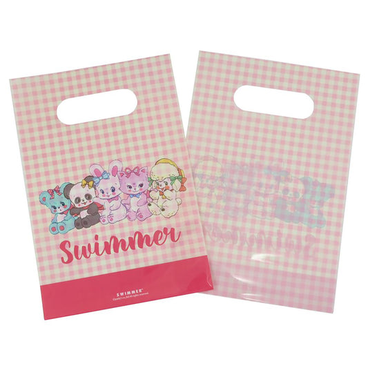 スイマー ラッピング用品 ラッピングPP手提げ 7枚セット チェック SWIMMER S＆C プレゼント キャラクター グッズ メール便可 シネマコレクション
