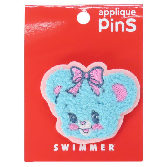 スイマー ピンバッジ さがらピンバッジ くま SWIMMER S＆C ピンズ コレクション雑貨 キャラクター グッズ メール便可 シネマコレクション